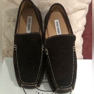 Steven Madden suede loafers